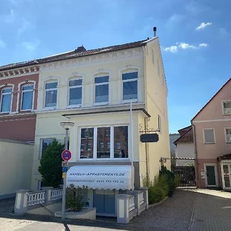 Ferienwohnung Brueckenkopf Og Hamelin Esterno foto
